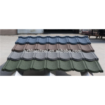 Long Life Span Stone Coated Steel Roof Tile For Sale , Good Quality And Price Stone Coated Roof Sheet Accessory